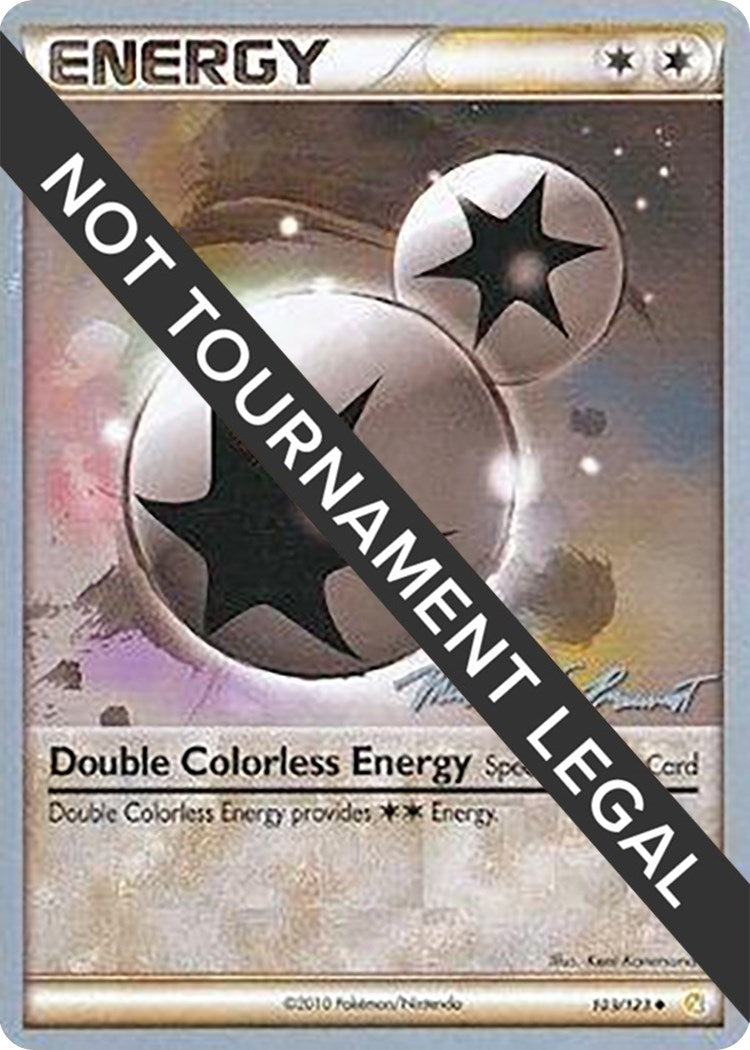 Image for Double Colorless Energy - 2010 (Michael Pramawat) (103/123) - Pokemon