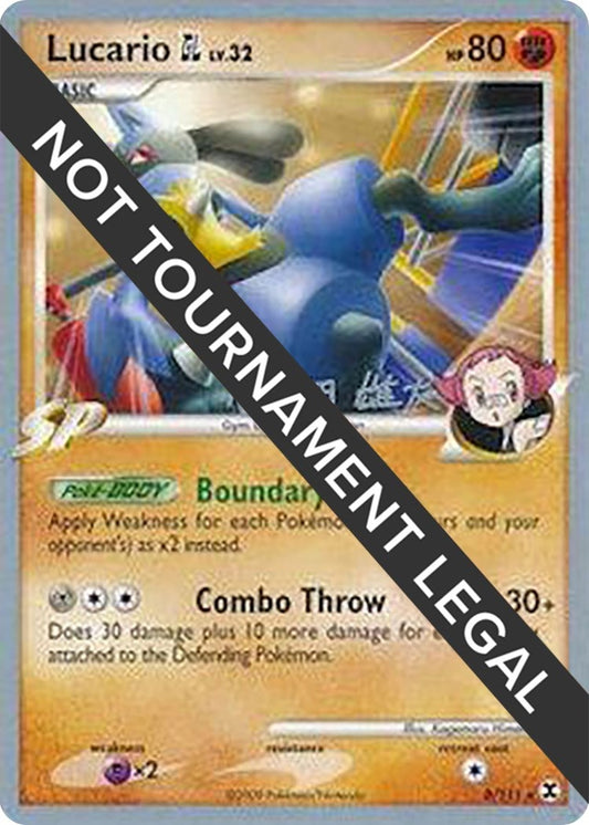 Image for Lucario GL - 2010 (Yuta Komatsuda) (8/111) - Pokemon