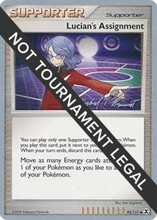 Image for Lucian's Assignment - 2010 (Michael Pramawat) (92/111) - Pokemon