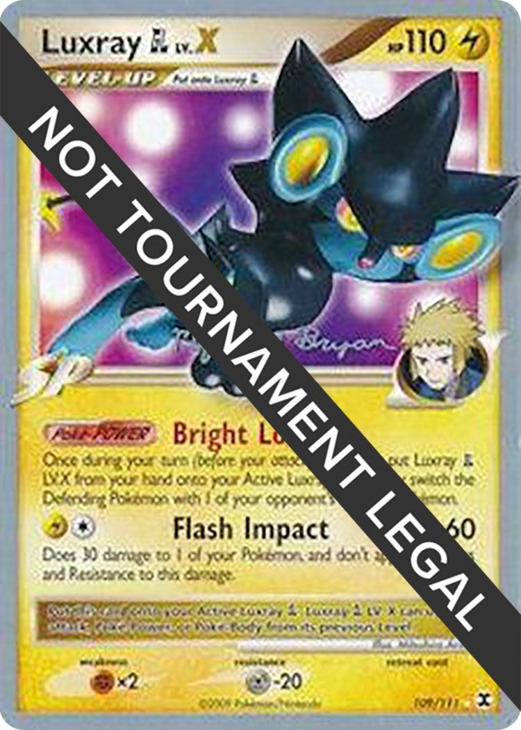 Image for Luxray GL LV.X - 2010 (Mychael Bryan) (109/111) - Pokemon