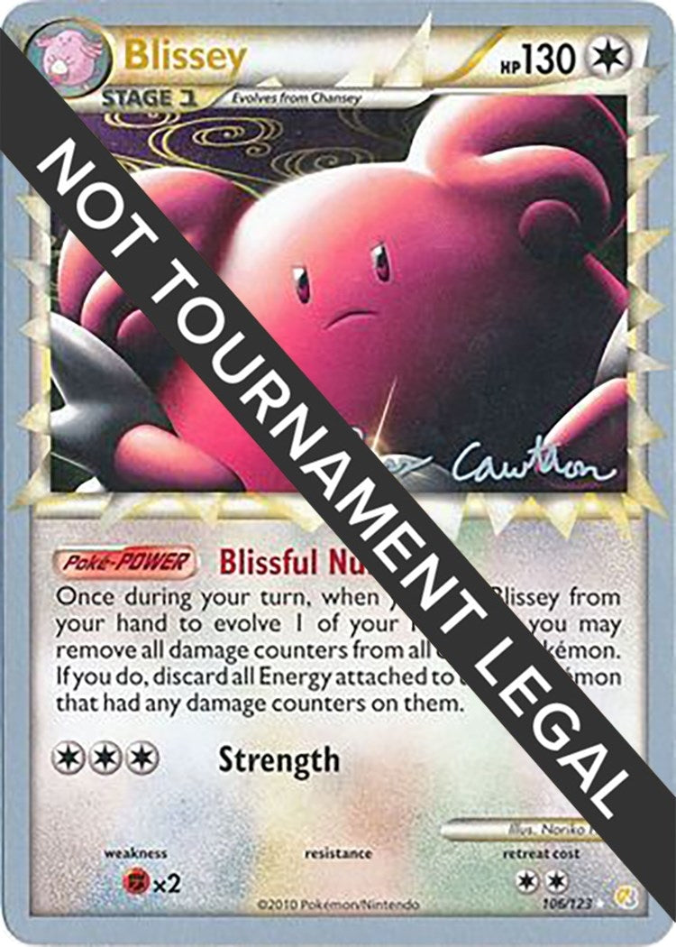 Image for Blissey - 2011 (Ross Cawthon) (106/123) - Pokemon