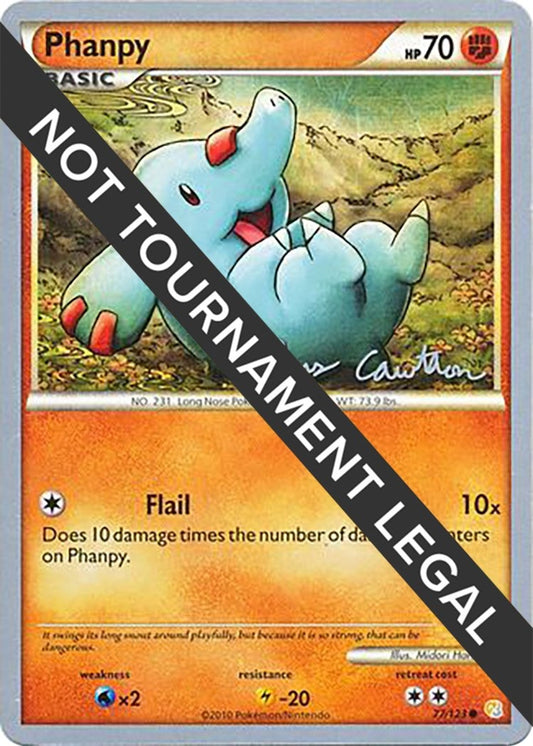 Image for Phanpy - 2011 (Ross Cawthon) (77/123) - Pokemon