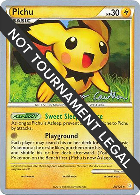 Image for Pichu - 2011 (Ross Cawthon) (28/123) - Pokemon