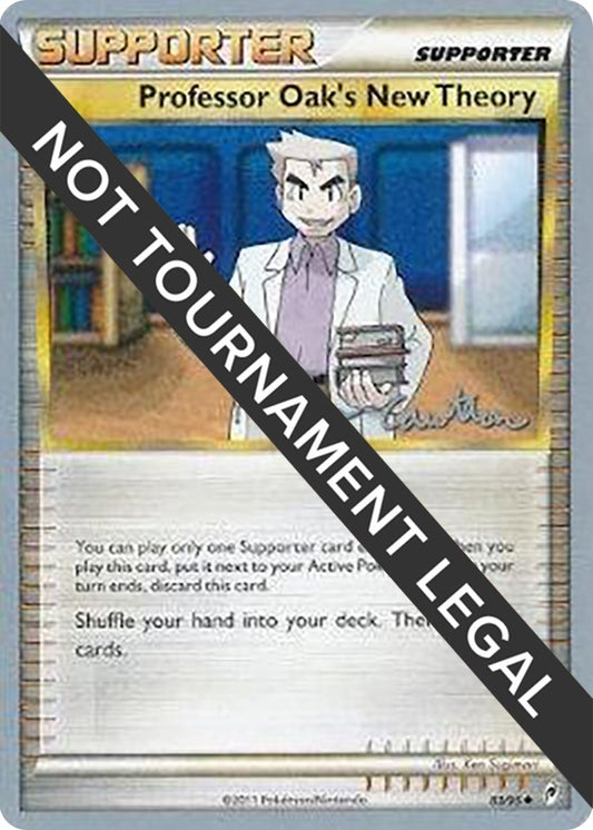 Image for Professor Oak's New Theory - 2011 (Ross Cawthon) (83/95) - Pokemon