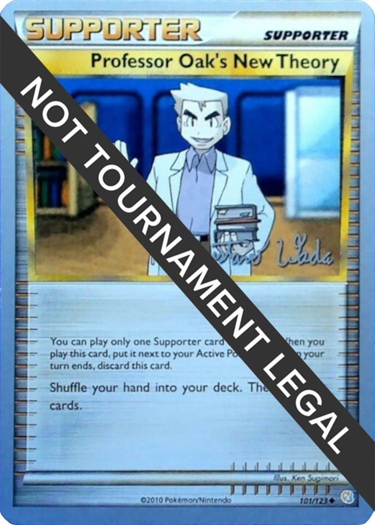 Image for Professor Oak's New Theory - 2011 (Gustavo Wada) (101/123) - Pokemon