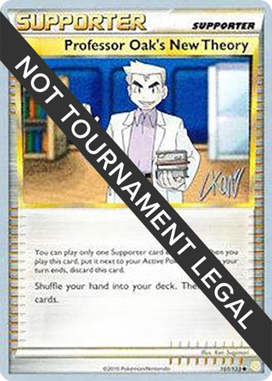 Image for Professor Oak's New Theory - 2011 (Christopher Kan) (101/123) - Pokemon
