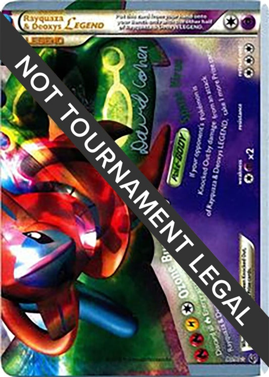 Image for Rayquaza & Deoxys Legend (90) - 2011 (David Cohen) (90/90) - Pokemon