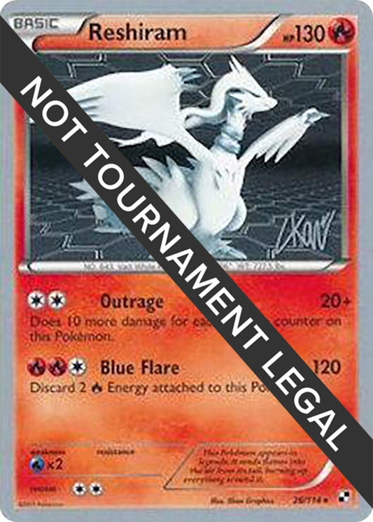 Image for Reshiram - 2011 (Christopher Kan) (26/114) - Pokemon