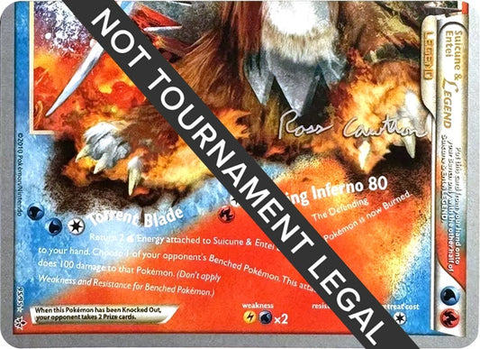 Image for Suicune & Entei Legend LEGEND (95) - 2011 (Ross Cawthon) (95/95) - Pokemon