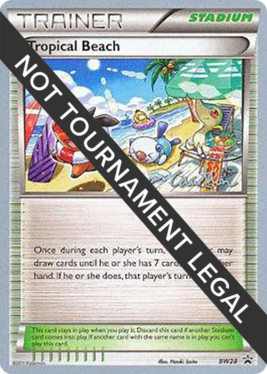 Image for Tropical Beach - 2011 (Ross Cawthon) (BW28) - Pokemon