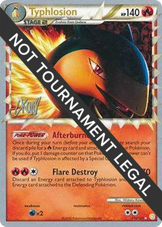 Image for Typhlosion - 2011 (Christopher Kan) (110/123) - Pokemon