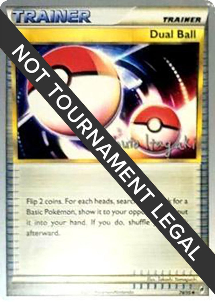 Image for Dual Ball - 2012 (Shuto Itagaki) (78/95) - Pokemon