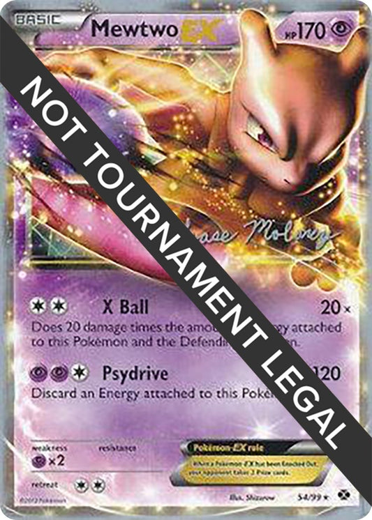 Image for Mewtwo EX - 2012 (Chase Moloney) (54/99) - Pokemon