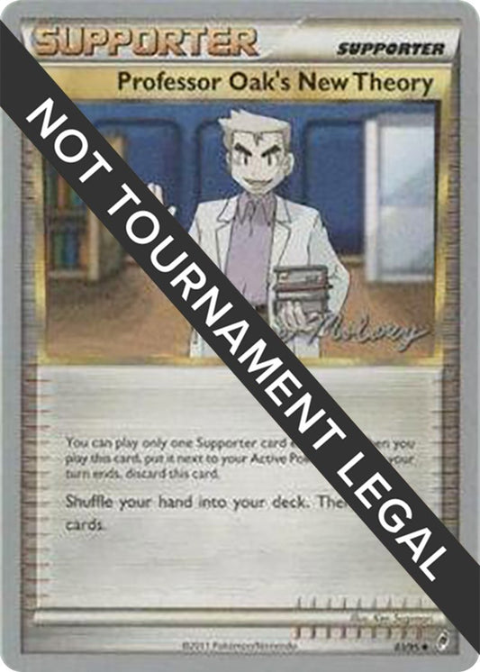 Image for Professor Oak's New Theory - 2012 (Chase Moloney) (83/95) - Pokemon