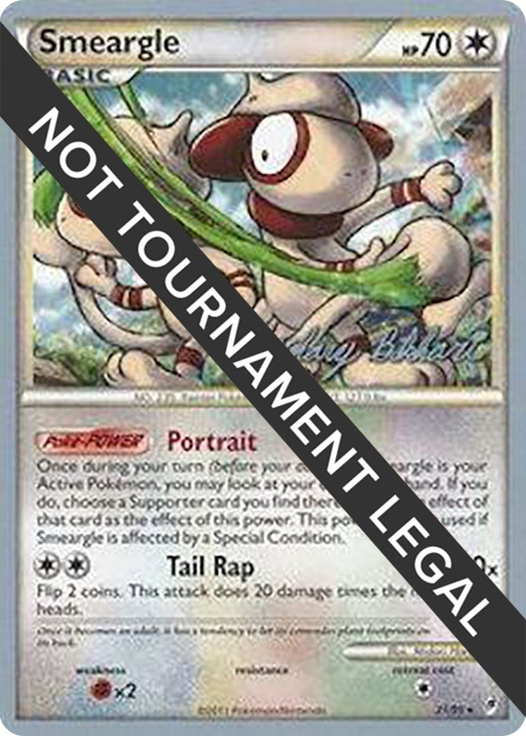 Image for Smeargle - 2012 (Zachary Bokhari) (21/95) - Pokemon