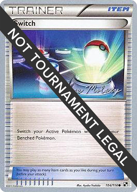 Image for Switch - 2012 (Chase Moloney) (104/114) - Pokemon