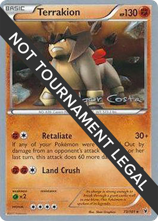 Image for Terrakion - 2012 (Igor Costa) (73/101) - Pokemon