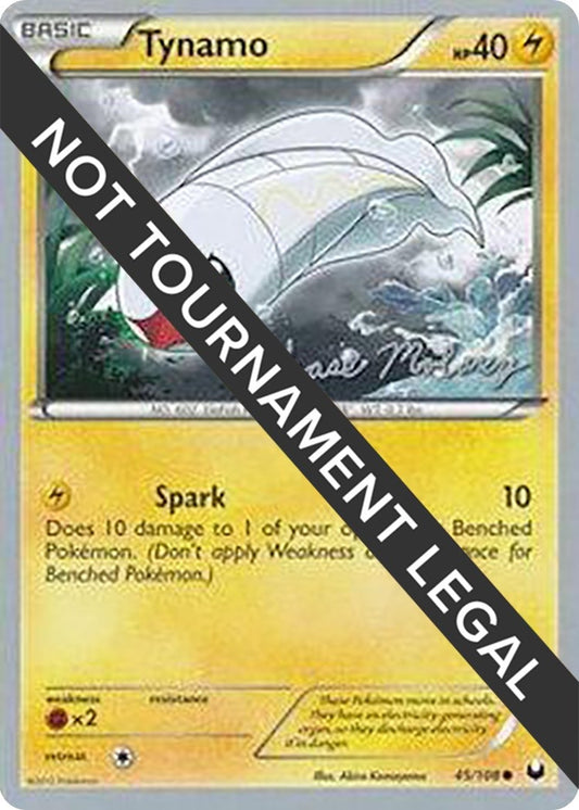 Image for Tynamo - 2012 (Chase Moloney) (45/108) - Pokemon