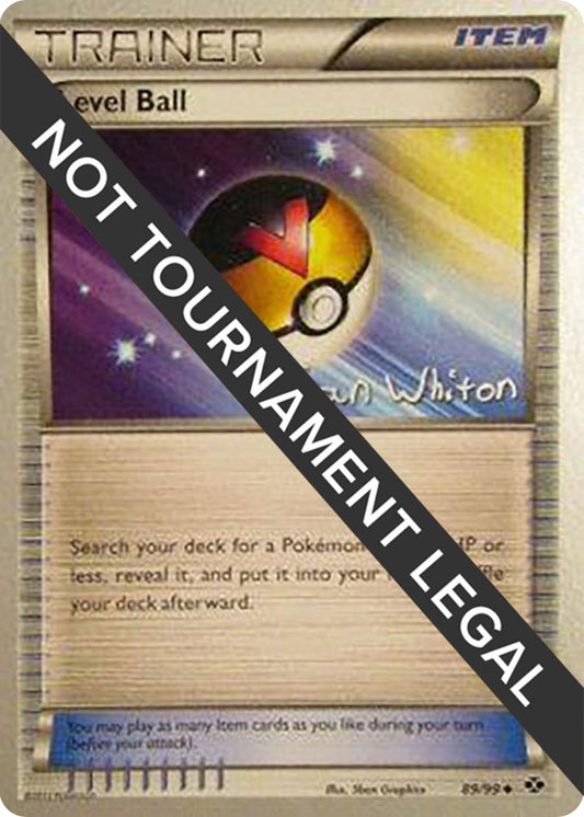 Image for Level Ball - 2013 (Ian Whiton) (89/99) - Pokemon