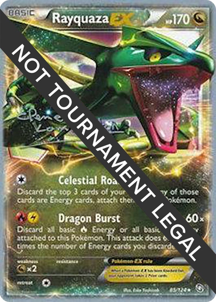 Image for Rayquaza EX - 2013 (Clement Lamberton) (85/124) - Pokemon