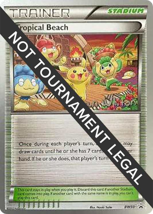 Image for Tropical Beach - 2013 (Ian Whiton) (BW50) - Pokemon