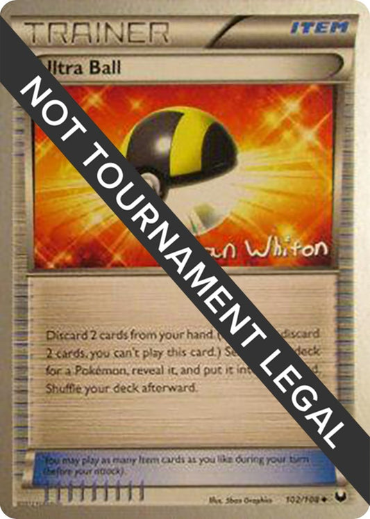 Image for Ultra Ball - 2013 (Ian Whiton) (102/108) - Pokemon