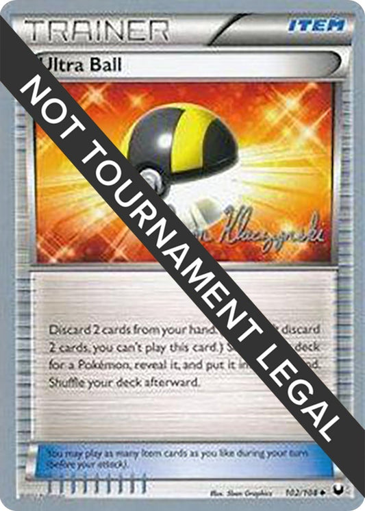 Image for Ultra Ball - 2013 (Jason Klaczynski) (102/108) - Pokemon