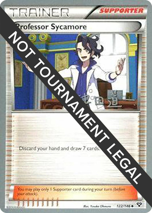 Image for Professor Sycamore - 2014 (Michikazu Tsuda) (122/146) - Pokemon