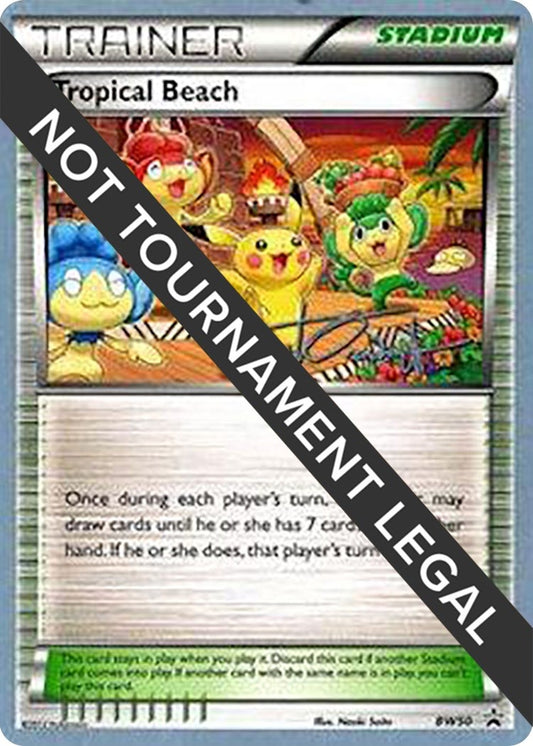 Image for Tropical Beach - 2014 (Trent Orndorff) (BW50) - Pokemon