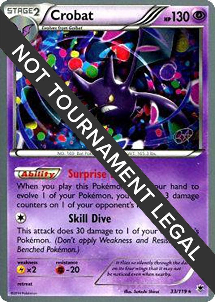 Image for Crobat - 2015 (Rowan Stavenow) (33/119) - Pokemon