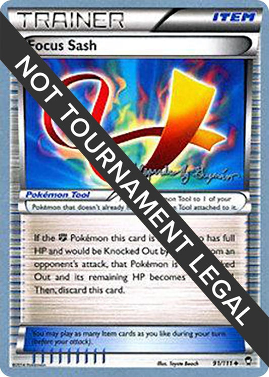 Image for Focus Sash - 2015 (Alejandro Ng-Guzman) (91/111) - Pokemon