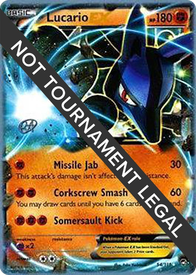 Image for Lucario EX - 2015 (Rowan Stavenow) (54/111) - Pokemon