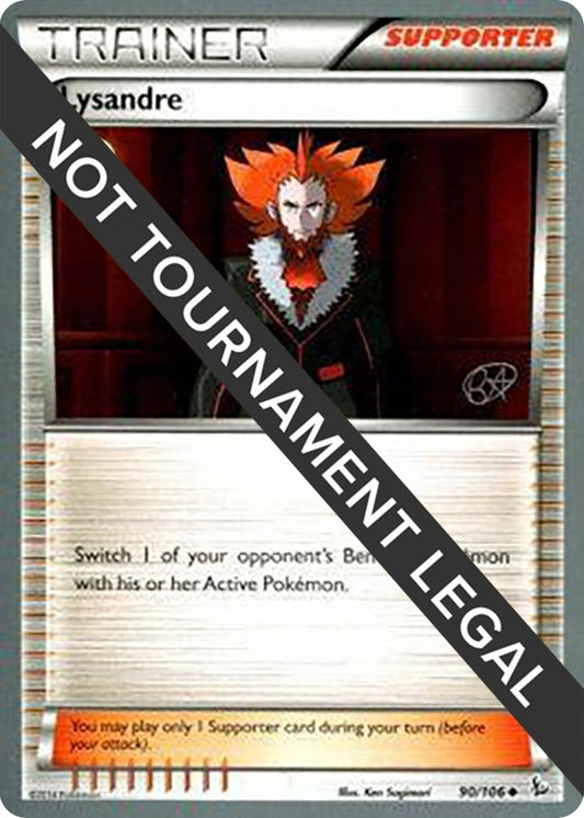 Image for Lysandre - 2015 (Rowan Stavenow) (90/106) - Pokemon