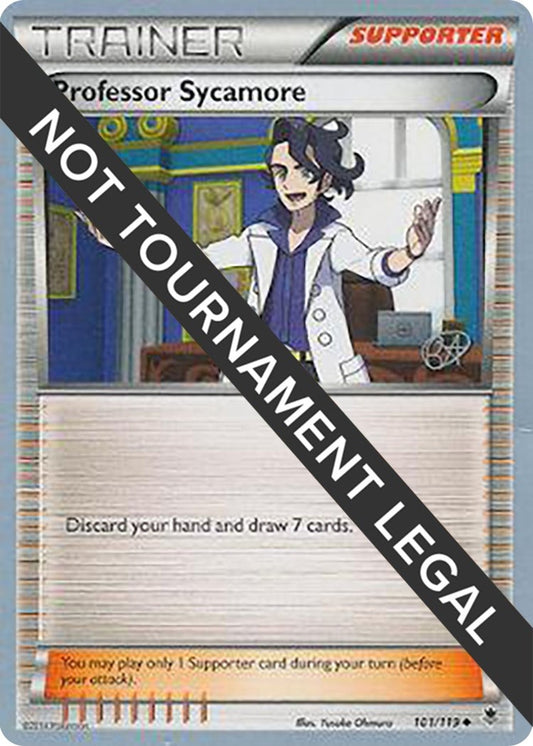 Image for Professor Sycamore - 2015 (Rowan Stavenow) (101/119) - Pokemon