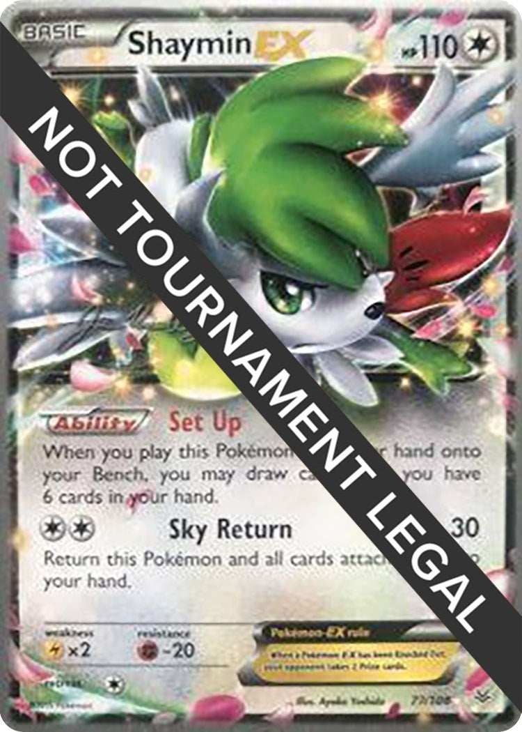 Image for Shaymin EX - 2015 (Jacob Van Wagner) (77/108) - Pokemon