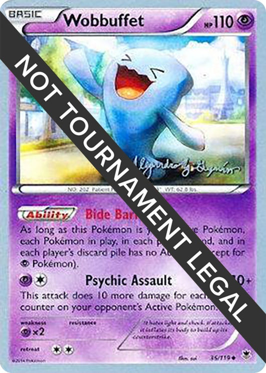 Image for Wobbuffet - 2015 (Alejandro Ng-Guzman) (36/119) - Pokemon