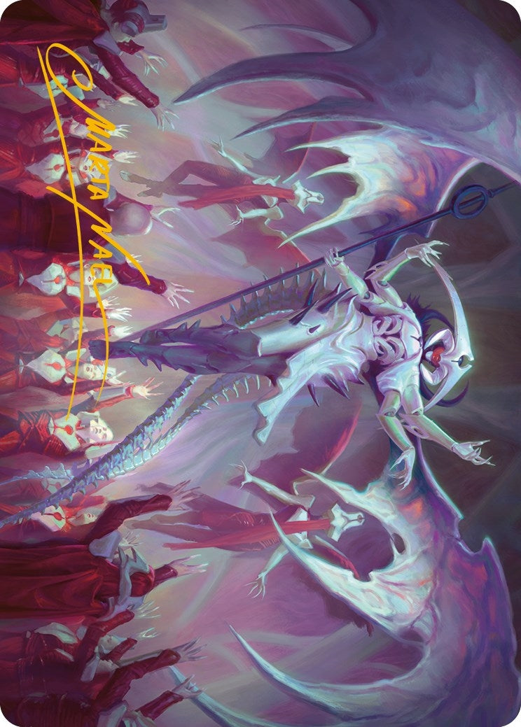 Image for Atraxa, Grand Unifier Art Card (45/81) (Gold-Stamped Signature) (45) - Magic: The Gathering