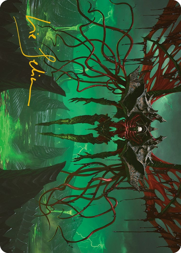 Archfiend of the Dross Art Card (Gold-Stamped Signature) (18)