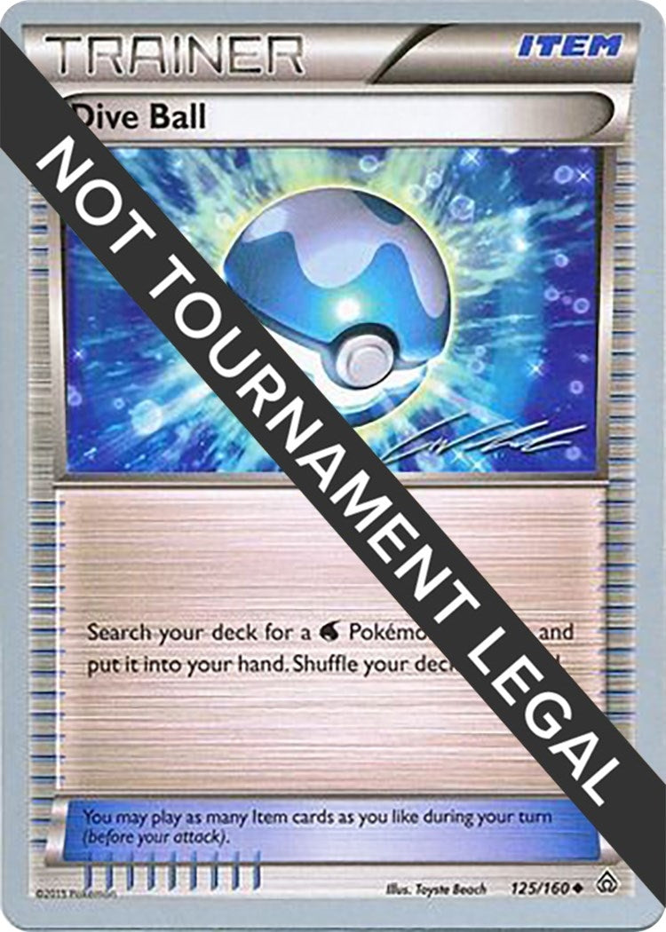 Image for Dive Ball - 2016 (Cody Walinski) (125/160) - Pokemon