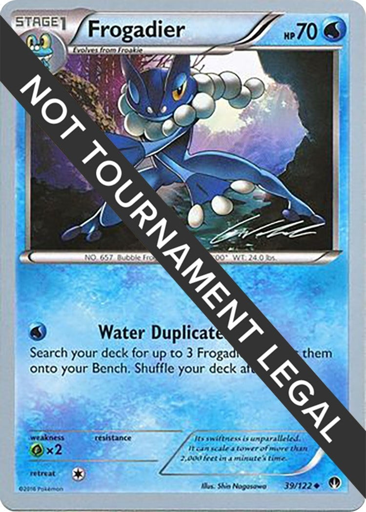 Image for Frogadier - 2016 (Cody Walinski) (39/122) - Pokemon