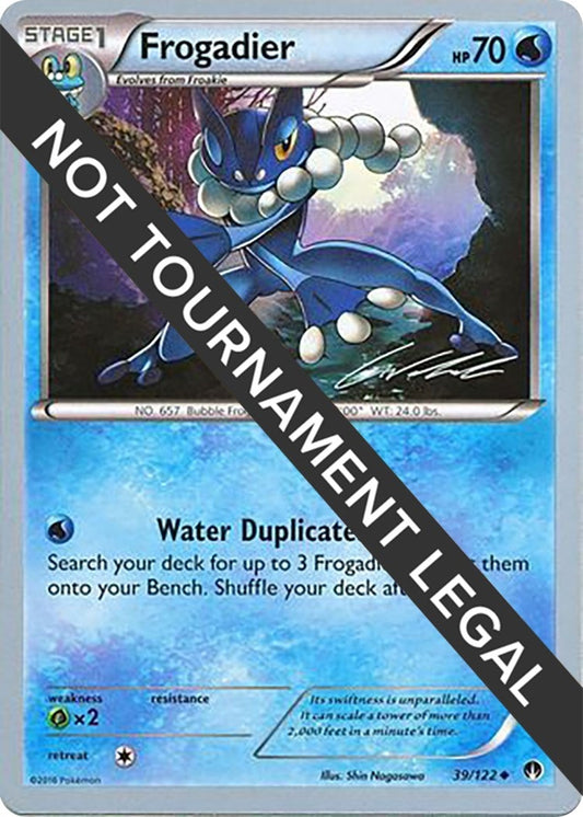 Image for Frogadier - 2016 (Cody Walinski) (39/122) - Pokemon