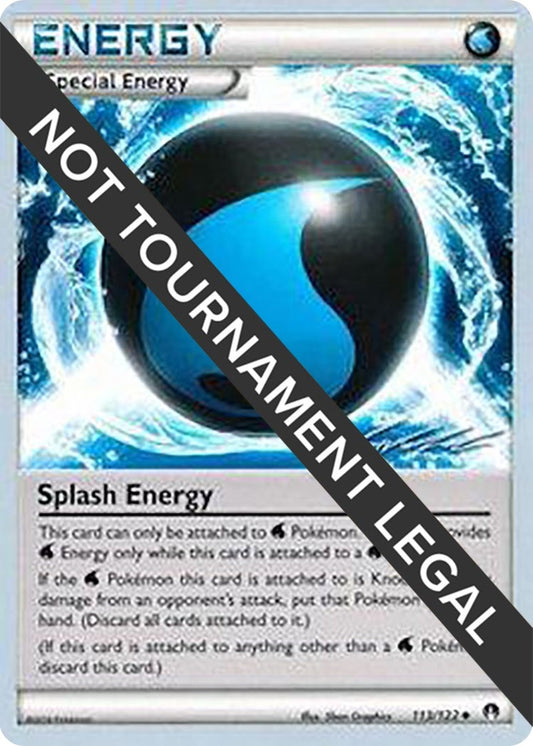 Image for Splash Energy - 2016 (Cody Walinski) (113/122) - Pokemon