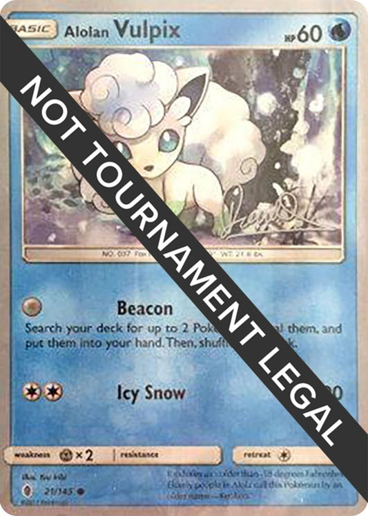 Alolan Vulpix - 2017 (Diego Cassiraga) (21/145)