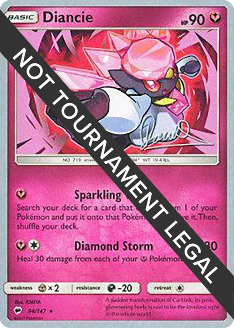 Image for Diancie - 2017 (Diego Cassiraga) (94/147) - Pokemon