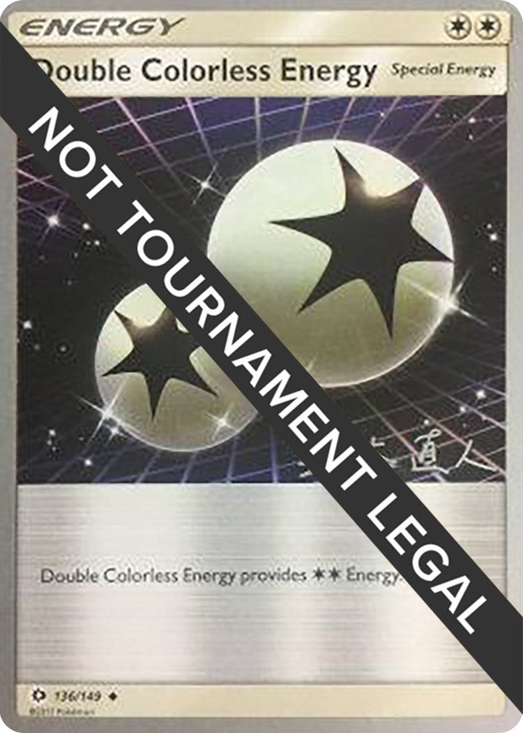 Image for Double Colorless Energy - 2017 (Naoto Suzuki) (136/149) - Pokemon