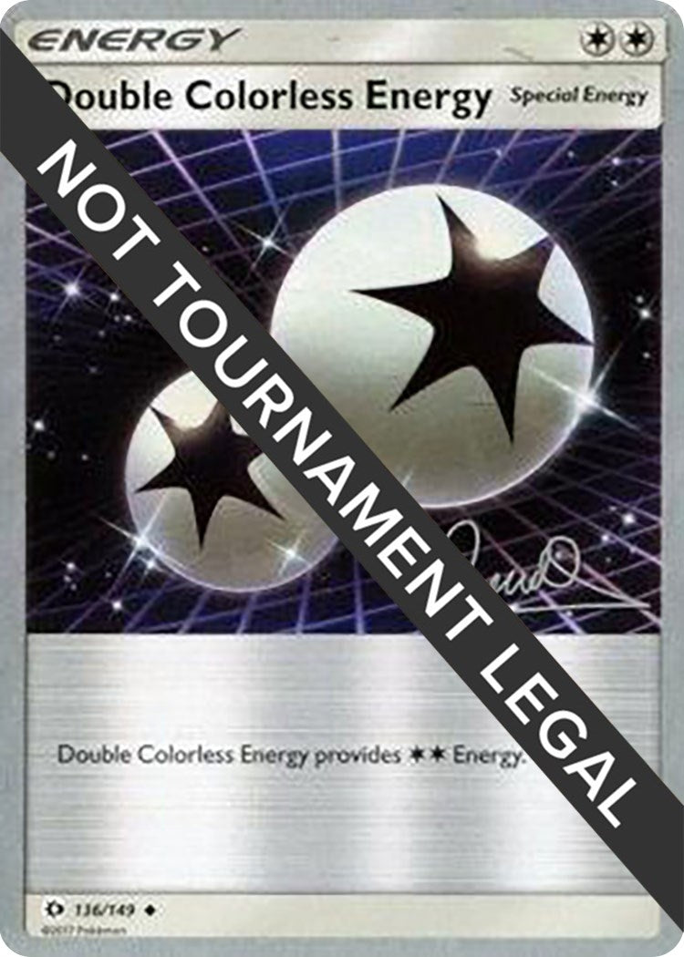 Image for Double Colorless Energy - 2017 (Diego Cassiraga) (136/149) - Pokemon