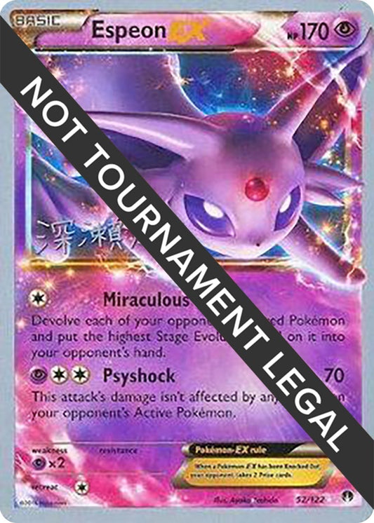Image for Espeon EX - 2017 (Kabu Fukase) (52/122) - Pokemon