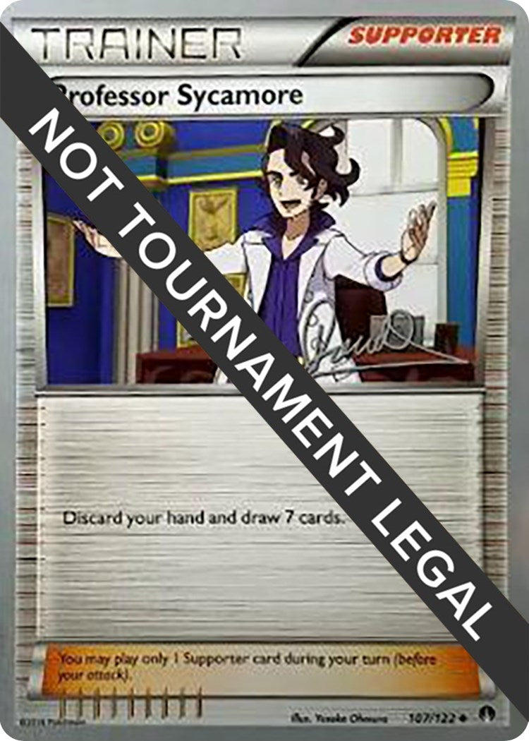 Image for Professor Sycamore - 2017 (Diego Cassiraga) (107/122) - Pokemon