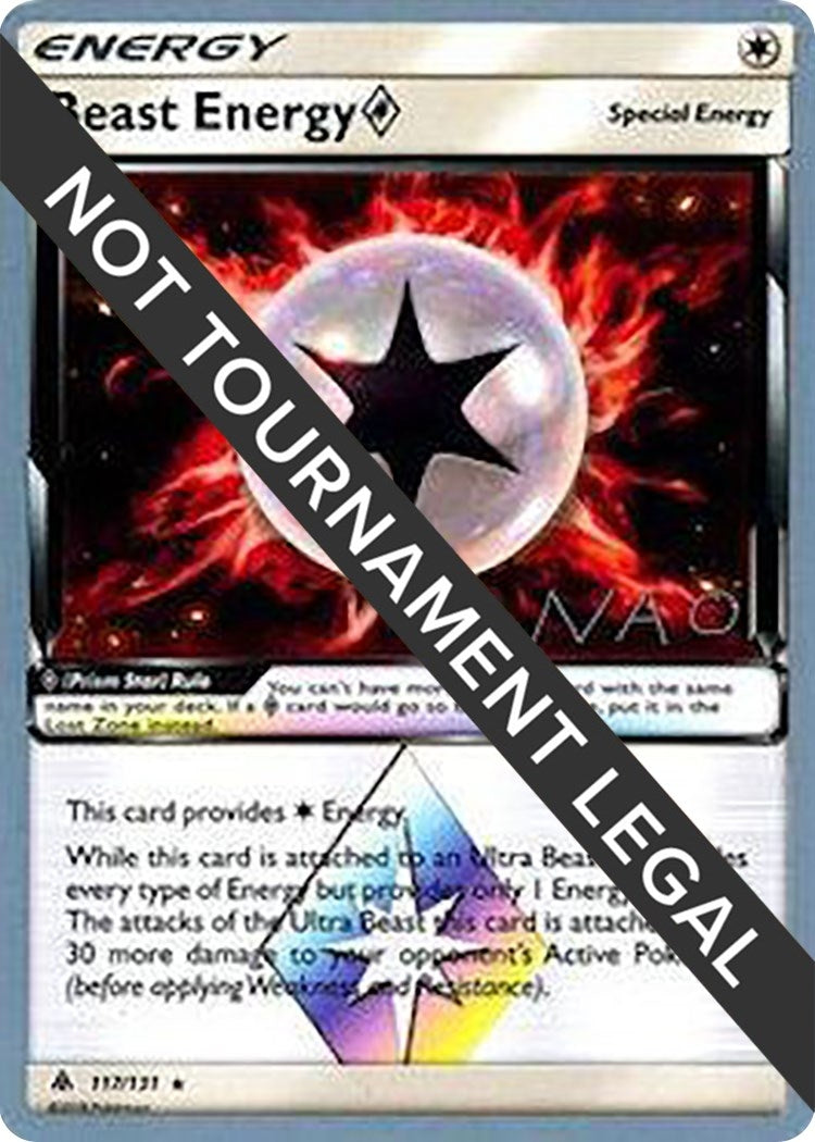 Image for Beast Energy Prism Star - 2018 (Naohito Inoue) (117/131) - Pokemon