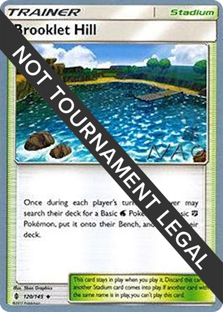 Image for Brooklet Hill - 2018 (Naohito Inoue) (120/145) - Pokemon